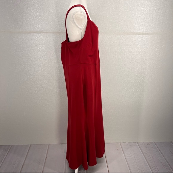 NWT Elegant Sleeveless Dresses Mesh V-Neck with Mesh Panel Maxi Cocktail Dress - Picture 10 of 17